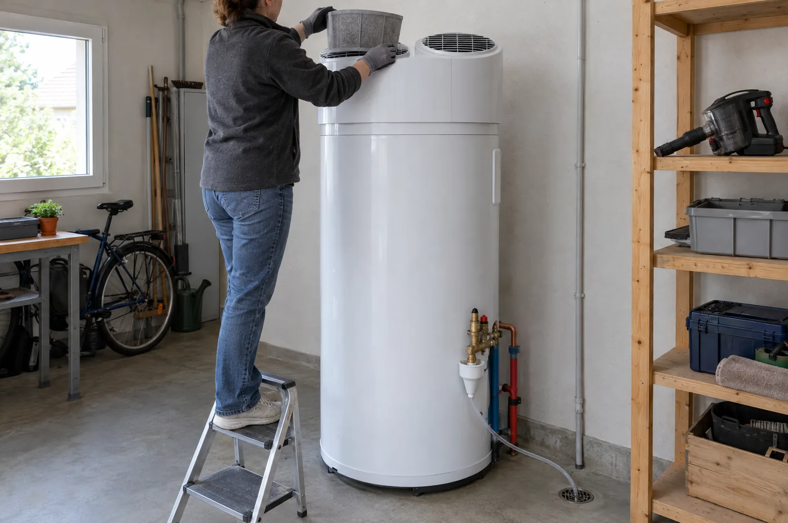 Entretien du chauffe-eau thermodynamique : le guide de l'artisan, gestes et prix 2026