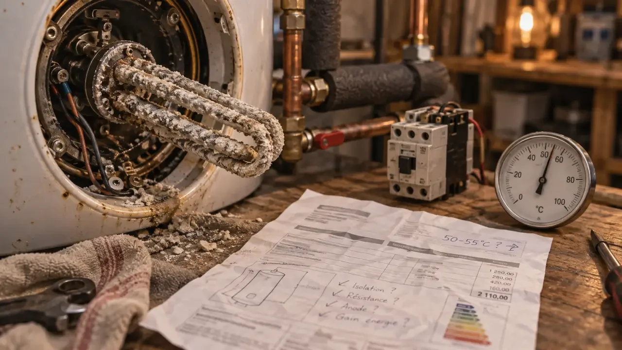 Chauffe-eau électrique ou thermodynamique : le vrai calcul de rentabilité en 2026