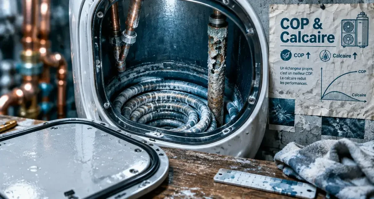 Eau calcaire et thermodynamique : pourquoi votre facture grimpe en flèche