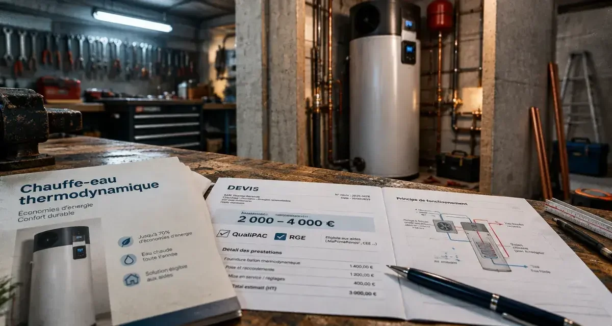 Chauffe-eau thermodynamique à 1 euro : pourquoi c'est un piège et comment payer le juste prix