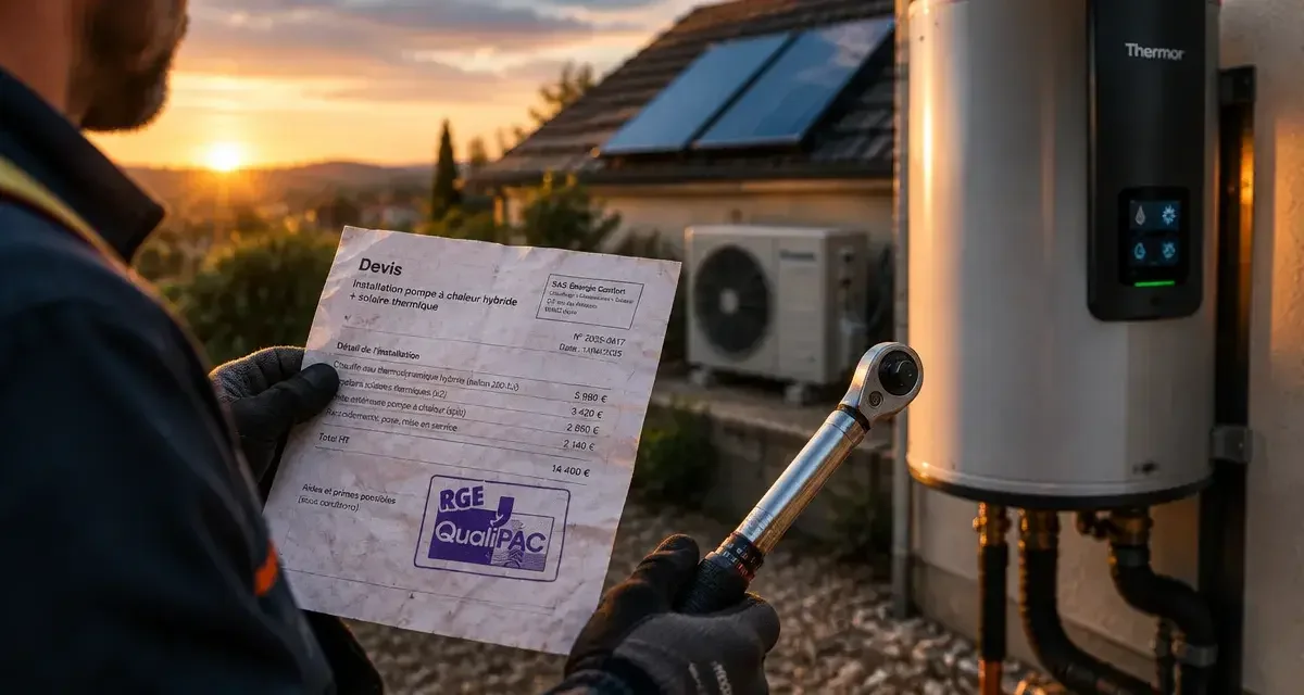 Chauffe-eau solaire thermodynamique : le guide pour comprendre votre devis de 4 000 à 9 000 €