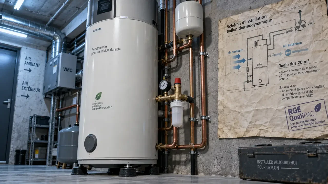 Remplacer son cumulus par un thermodynamique : 5 points de vigilance pour éviter les erreurs
