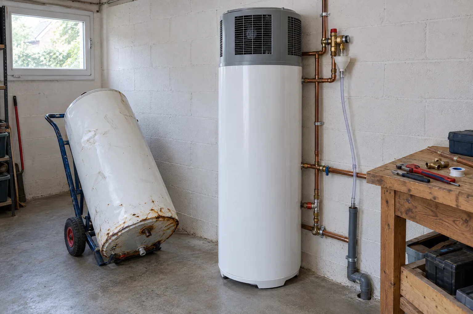 Chauffe-eau électrique ou thermodynamique : remplacer son cumulus, 5 points clés en 2026