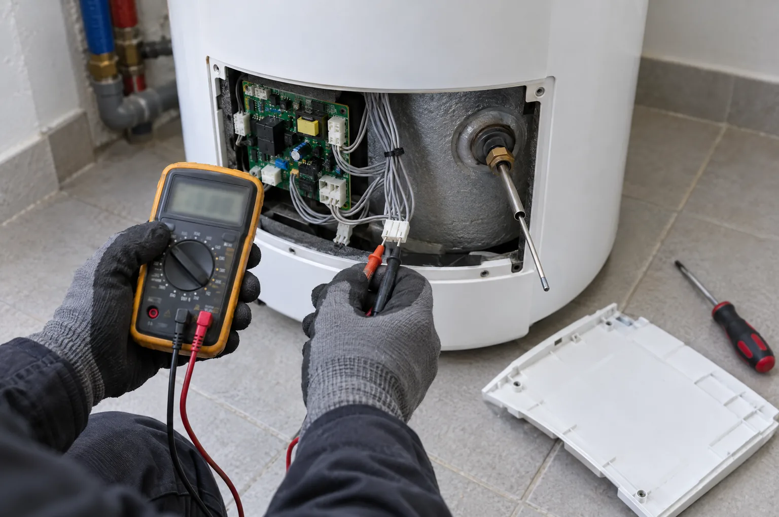 Sonde chauffe-eau thermodynamique : codes, test au multimètre, remplacement et prix 2026