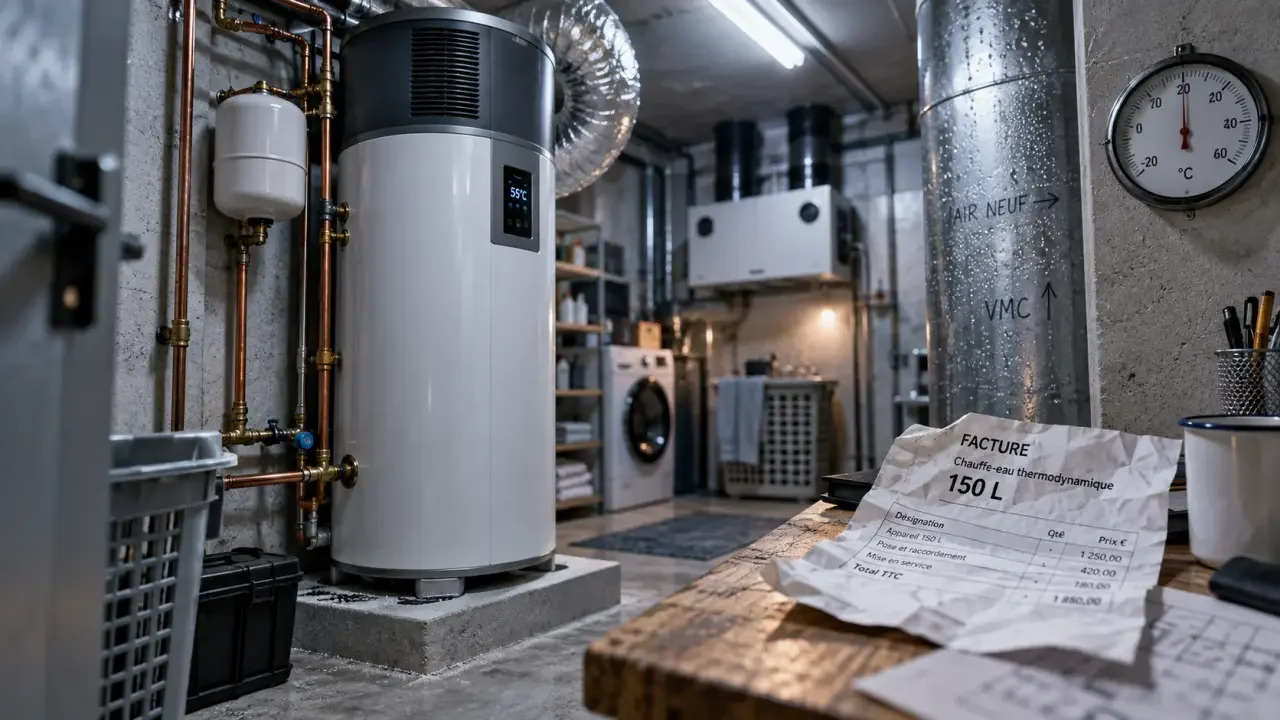 Chauffe-eau thermodynamique 150 litres : est-ce vraiment le bon choix pour votre foyer ?