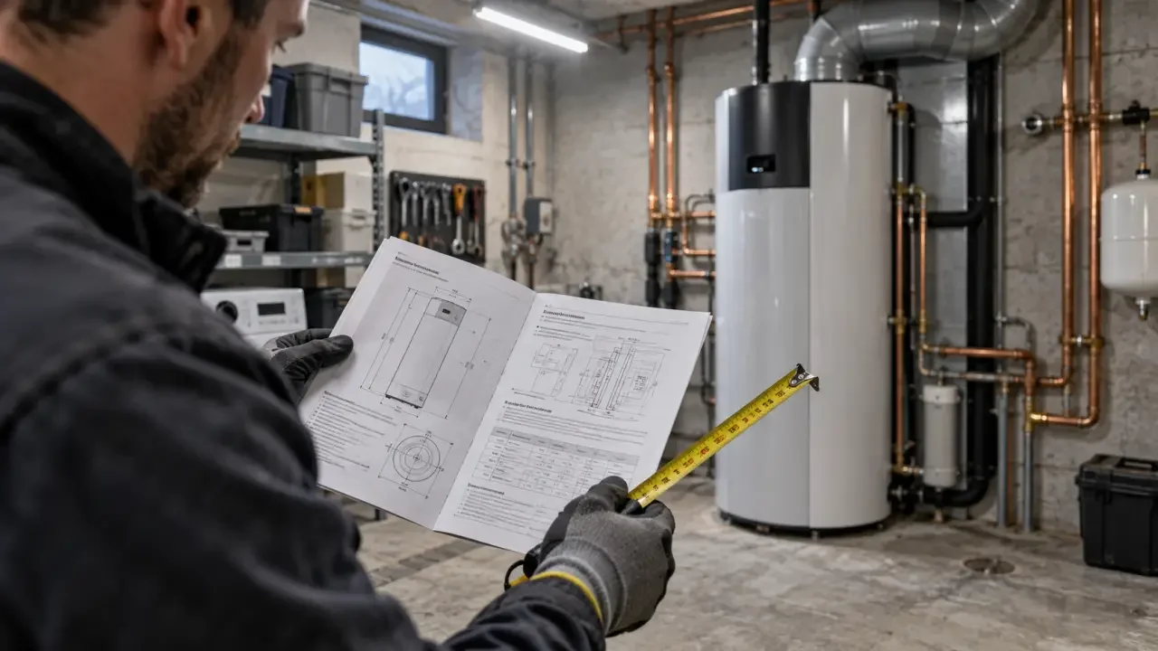 Chauffe-eau thermodynamique 300 L : le bon volume pour une grande famille, pas pour n’importe quel local