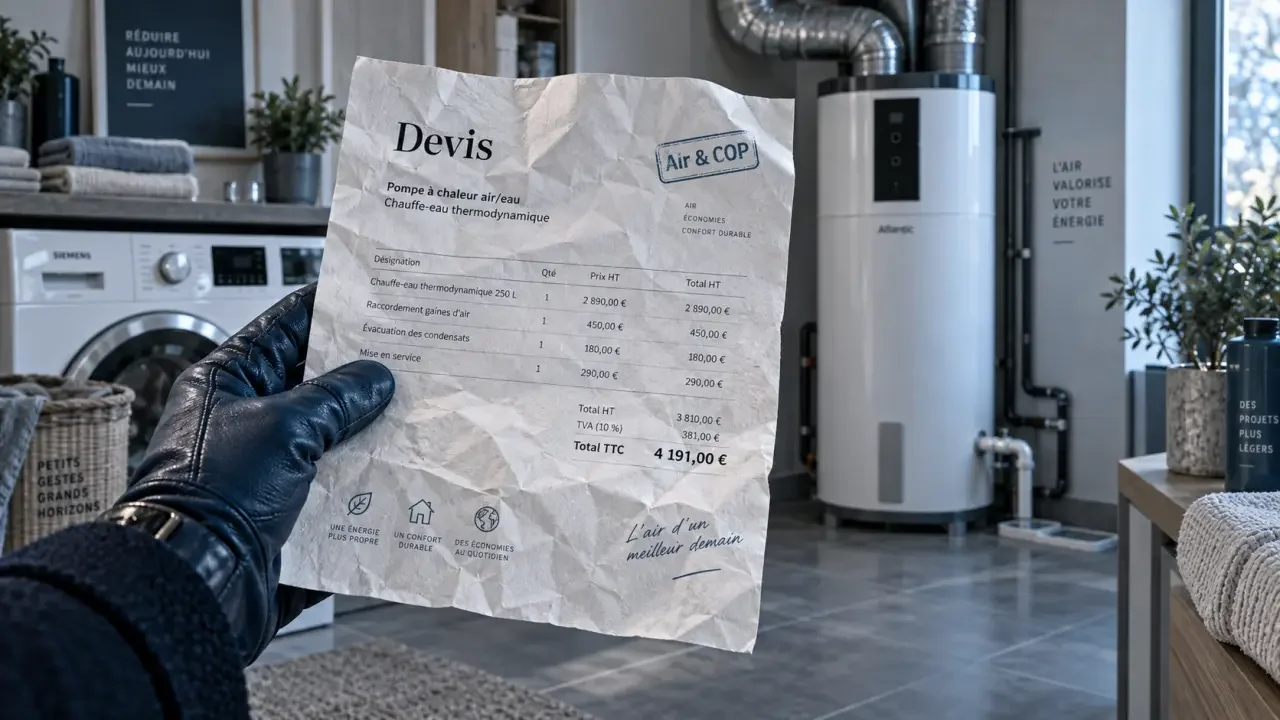 Chauffe-eau thermodynamique Ariston : le local mal choisi peut effacer les économies
